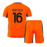 Inter Milan Davide Frattesi #16 Rezervni Dres za djecu 2023-24 Kratak Rukav (+ Kratke hlače)
